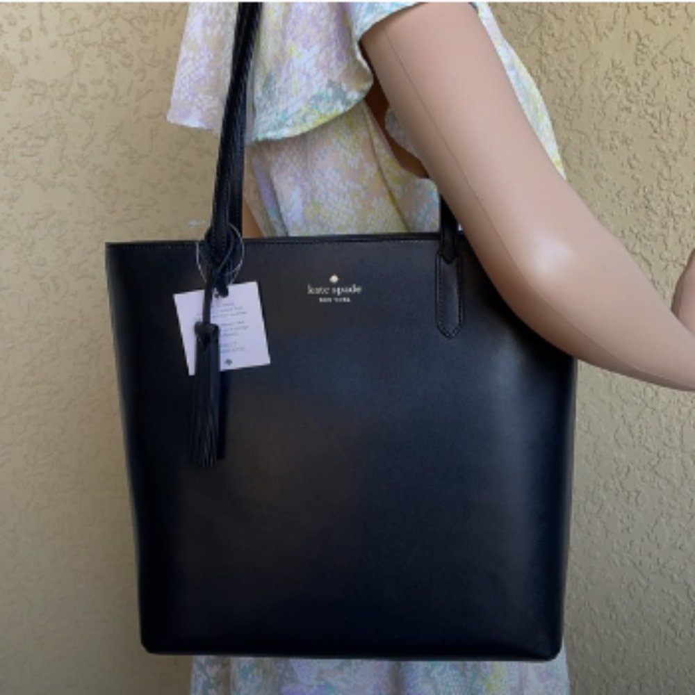 KATE SPADE JANA TOTE BLACK - Picture 10 of 16